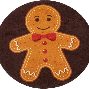 Wycieraczka Wash+Dry - Gingerbread-Men 90x90